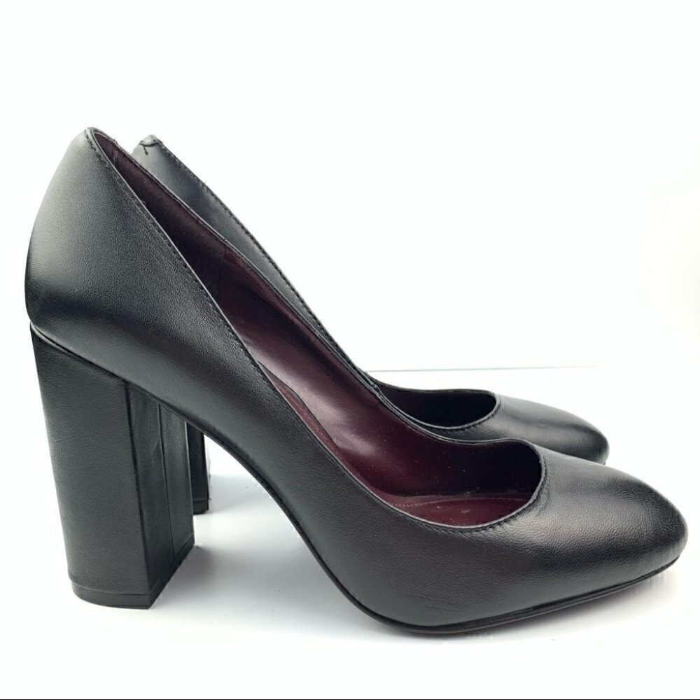 BCBgeneration womens heels size 9 38 black chunky goth career